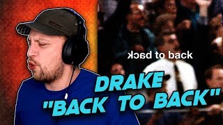 Drake  Back To Back  Brit REACTS to HipHop  DISS SZN BEGINS ON THE CHANNEL [upl. by Avad]