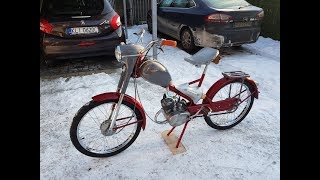 MS Retro Motorower Mr2 Żak 1963r po remoncie kapitalnym [upl. by Agnella]