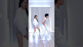 LE SSERAFIM  EASY Dance Cover  Ellen and Brian [upl. by Oeflein]