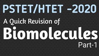 BIOMOLECULES PART1 [upl. by Virgy]