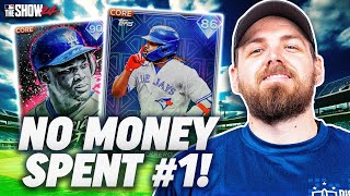 GETTING STARTED IN MLB THE SHOW 24  NO MONEY SPENT [upl. by Ennaisoj922]