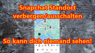 Snapchat Standort verbergen  deaktivieren [upl. by Jeanna]