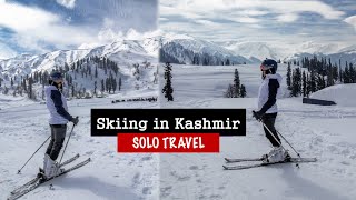 Skiing in Gulmarg Kashmir  Learning With a Private Instructor  E03 [upl. by Rezeile]