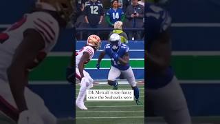 DK Metcalf called his coach to yell at him shorts nfl seahawks 49ers [upl. by Icak]