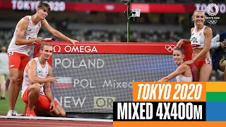 Mixed 4x400m Final  Tokyo Replays [upl. by Nniuq]