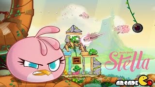 Angry Birds Stella Gameplay The Beginning Story [upl. by Ennayelsel]