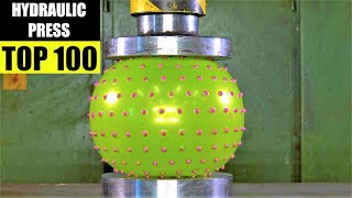 Top 100 Best Hydraulic Press Moments VOL 4  Satisfying Crushing Compilation [upl. by Emina184]