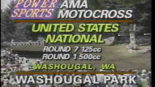 1992 Washougal 125 Nationals Moto 2 [upl. by Faulkner997]