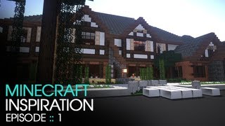 Minecraft Mansion 1  Inspiration w Keralis [upl. by Yrellam]