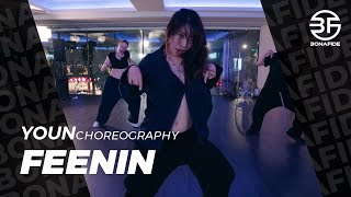 Lyrica Anderson  Feenin  YOUN Choreography [upl. by Adila]