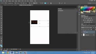 How to Make Fonts Bigger on Photoshop CS4  Adobe Photoshop Tips [upl. by Kcarb]