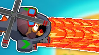 So Apparently Heli Pilots Can Do This Now Bloons TD 6 [upl. by Neelra]