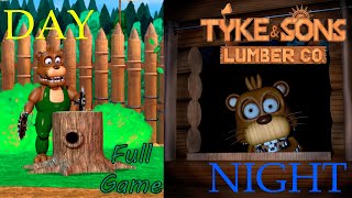 Tyke and Sons Lumber Co Walkthrough Part 2 Night 4 5 ENDING [upl. by Jehiah]