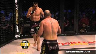 Wessels vs Potts Fight EFC AFRICA 09 [upl. by Wesley]