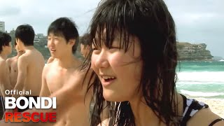 Unusual Reactions to Rescues  Bondi Rescue S8 E10 [upl. by Eidnam]