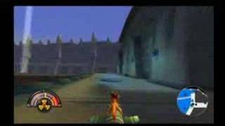 Jak 3 Gameplay Destroy Barrier With Missile [upl. by Annod]