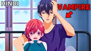 Love Story Of A Vampire Falling In Love With Girl  Explained In Hindi  Anime Explainers [upl. by Keith]