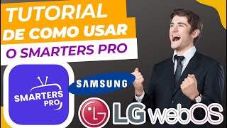 🔴 TUTORIAL DE COMO USAR O SMARTERS PRO NA LG SAMSUNG PHILCO SONY PANASONIC TCL SONY AOC PHILIPS🔴 [upl. by Giovanna]