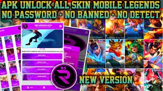 NBS REBORN 2024 NEW VERSION  INJECTOR ML  APK UNLOCK ALL SKIN MLBB [upl. by Schramke]