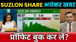 SUZLON SHARE भयंकर खबर  SUZLON SHARE NEWS TODAY  SUZLON SHARE TARGET  STOCK WALA [upl. by Sikorski]