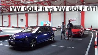 Volkswagen Golf GTI vs Volkswagen Golf R  porównanie AutoCentrumpl 123 [upl. by Doss644]