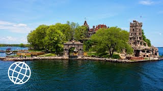 1000 Islands Canada amp USA Amazing Places 4K [upl. by Ramah473]