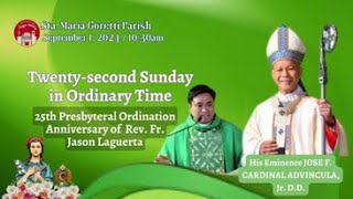 September 1 quot𝐋𝐚𝐰𝐬 𝐟𝐨𝐫 𝐋𝐢𝐟𝐞quot Homily of Cardinal Jose Advincula [upl. by Dagna]