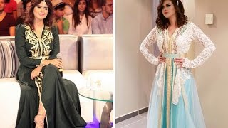 اجمل ما ارتدت الفنانة الواعدة سلمى رشيد تحفة القفطان المغربي Salma Rachid Caftan ♛ VIDEO ᴴᴰ 2017 ♛ [upl. by Sigmund184]