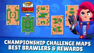 June Championship Challenge  Maps Rewards amp Best Brawlers  Brawl Stars [upl. by Barden]