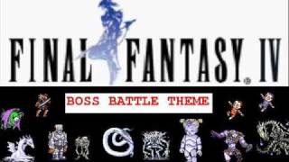 Final Fantasy 4  Boss Battle Theme [upl. by Kroo]