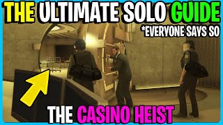 The BEST CASINO HEIST GUIDE For Solo Players In 2024 Probably In GTA 5 Online [upl. by Ymma]