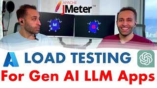 Load Testing For Generative AI LLM Apps Using JMeter [upl. by Emeric]