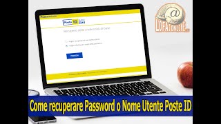 Come recuperare Password o nome utente di PosteID Spid [upl. by Surtemed]