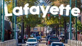 Lafayette California downtown and reservoir 4K [upl. by Nairret167]