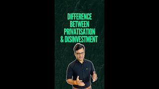 Difference Between Privatization and Disinvestment  Shorts privatisation disinvestment [upl. by Odo]