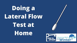 Lateral Flow Test at Home [upl. by Anoet832]