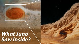 NASA Finally Shows Whats Inside Jupiters Great Red Spot [upl. by Tavish]