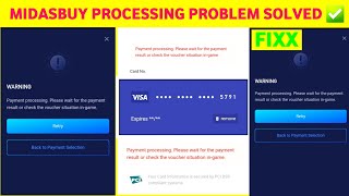 Payment processing please wait for the payment result or check the voucher situation ingame [upl. by Ennovehc849]