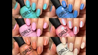 orly aqua aura spring 2024  cloudnaildesigns [upl. by Yojenitsirk]