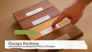 Comparing Hardwood Decking Woods [upl. by Aleahs603]