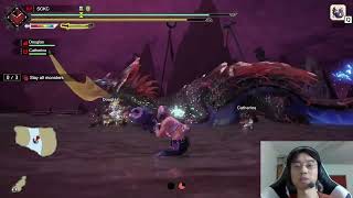 MonHun Rise playthrough 136 HR Apex Mizutsune Apex Rathalos Apex Zinogre [upl. by Jew]