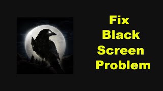 Fix NIGHT CROWS App Black Screen Problem Solutions in Android Phone [upl. by Dennison634]