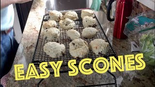 The EASIEST Plain Flour Scones Recipe [upl. by Hplodur390]