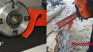 Debarker attachment for STIHL chainsaw [upl. by Inek]