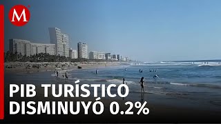 Inegi reporta baja del 02 del PIB turístico en cuarto trimestre del 2023 [upl. by Inoy366]