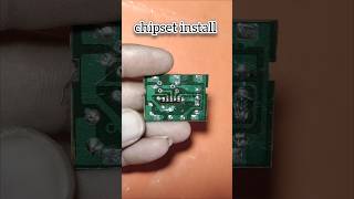 Chipset Install electronics soldering sahibpreetskills [upl. by Longtin258]