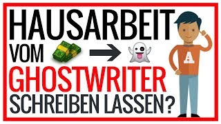 Hausarbeit schreiben lassen  Per Ghostwriter zur sicheren 10 👻 [upl. by Goines158]