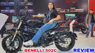 Benelli 502C  Price Mileage Specifications Review  Benelli New Launch Bikes [upl. by Dis591]