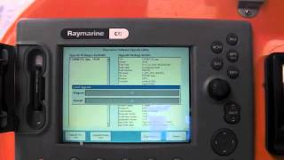 Raymarine C70 firmware upgrade [upl. by Elahcim]