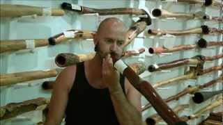 CrookedStixz Didgeridoo AH107 at Spirit Gallery Sydney [upl. by Telford]